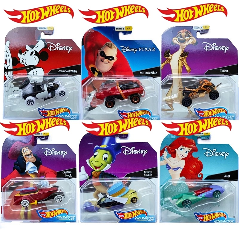 Mattel Hot Wheels Disney 6 Ser - Hot Wheels Car Mainline 评论和价格