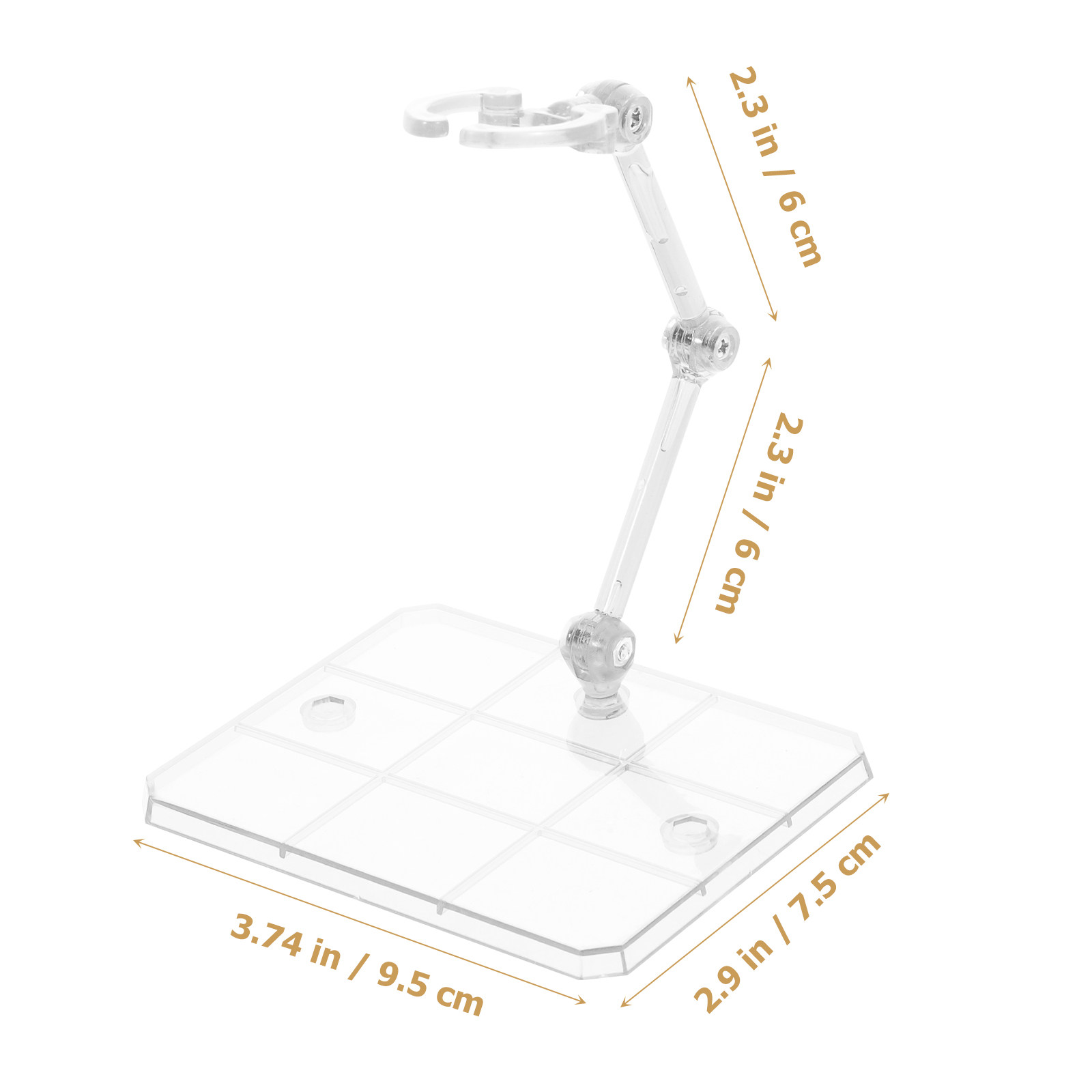 4Pcs Plastic Figure Stand for  - Action Figure Stand 评论和价格