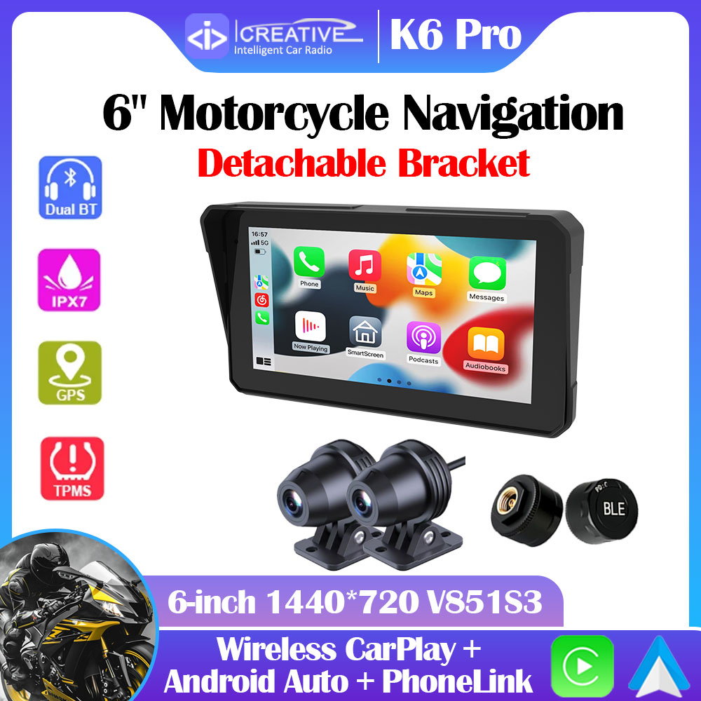Icreative 6inch Motorcycle Nav - Graded Card Display 评论和价格