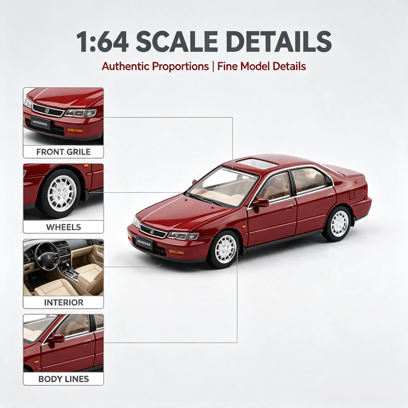 Xcartoys 1/64 Honda Accord Gen - Die Cast Car 1 64 评论和价格